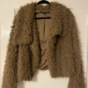 Faux Fur Teddy Jacket